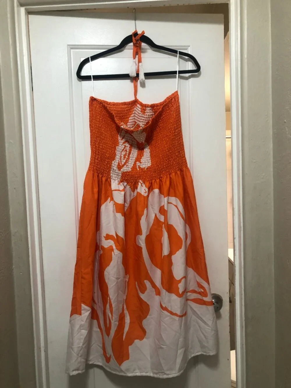 GYPSIEBLU Orange Polyester Floral Beach For Women Size 2X - Picture 4 of 6
